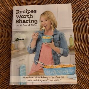 📘 Recipes Worth Sharing Cookbook by Tara McConnell Tesher